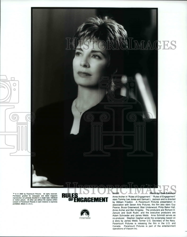 2000 Press Photo Anne Archer in Rules of Engagement - cvp62684- Historic Images