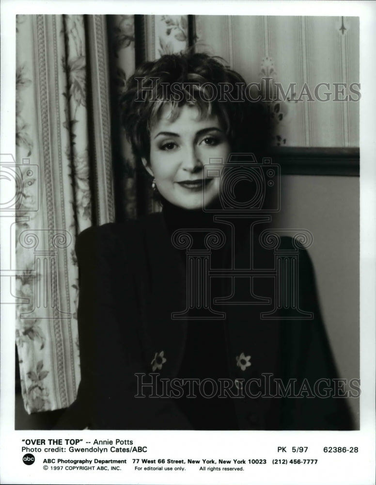 1997 Press Photo Annie Potts in Over The Top - cvp62799