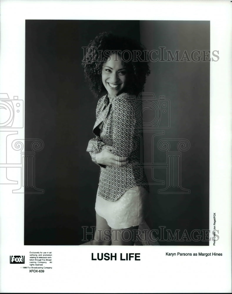 1996 Press Photo Karyn Parsons in Lush Life - cvp62957- Historic Images