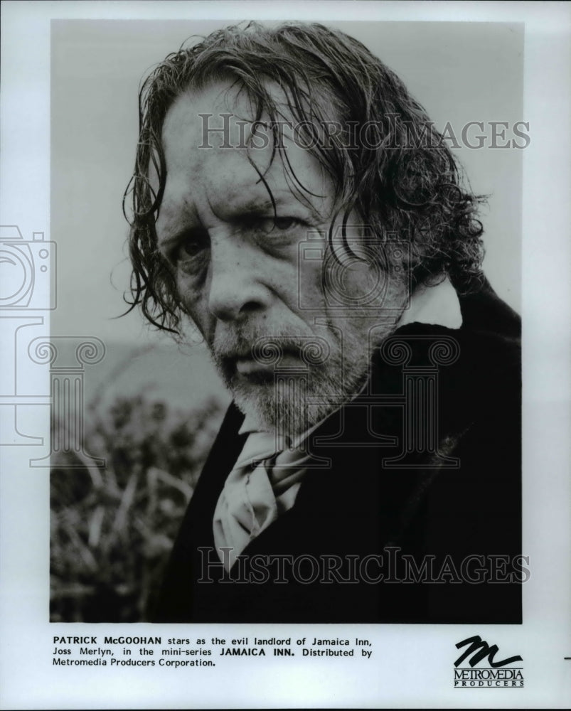 1983 Press Photo Patrick McGoohan in Jamaica Inn - cvp63197