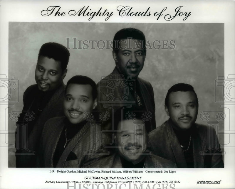 Load image into Gallery viewer, 1997 Press Photo The Mighty Clouds of Joy - cvp64005
