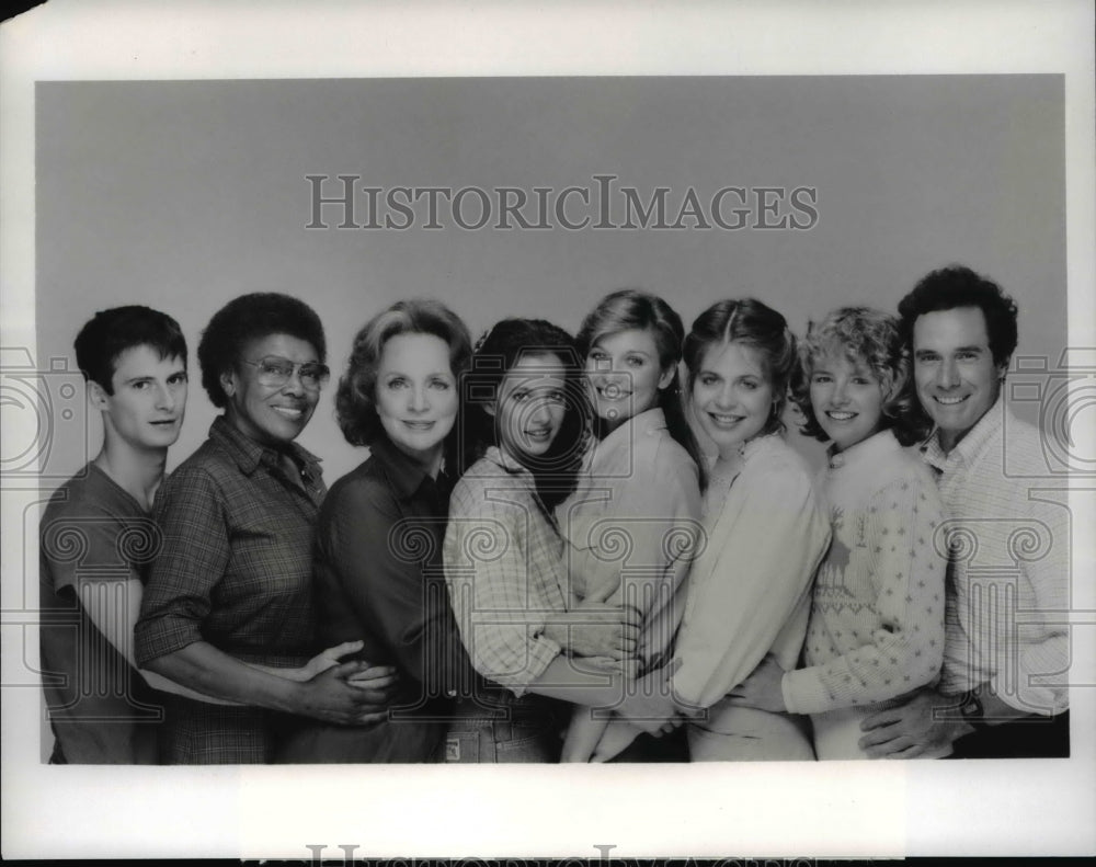1982 Press Photo Daniel Zippi Dorothy Meyer Beatrice Straight and Doran Clark- Historic Images