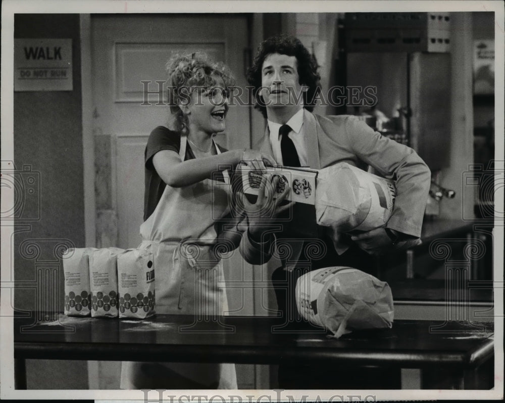 1979 Press Photo Stephanie Faracy and Larry Breeding in The Last Resort- Historic Images