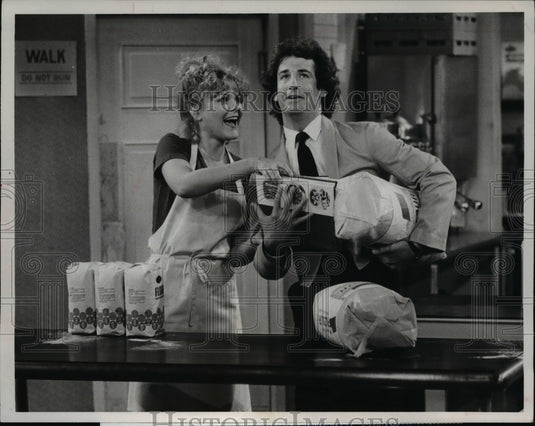 1979 Press Photo Stephanie Faracy and Larry Breeding in The Last Resort- Historic Images