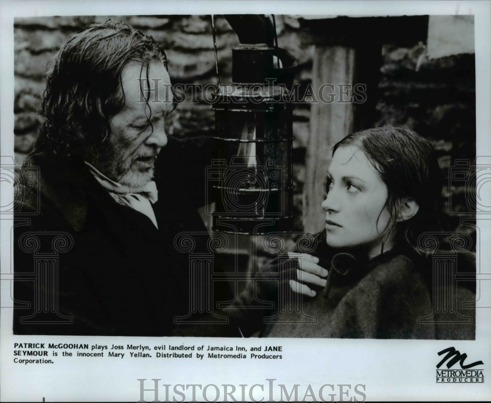 Press Photo Patrick McGoohan & Jane Seymour - cvp64196
