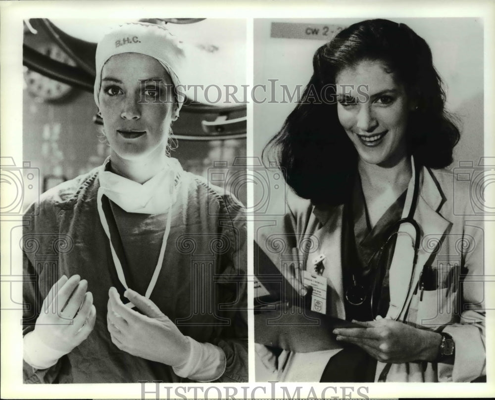 1986 Press Photo Patricia Kalember stars in Kay O&#39;Brien Surgeon - cvp64312- Historic Images