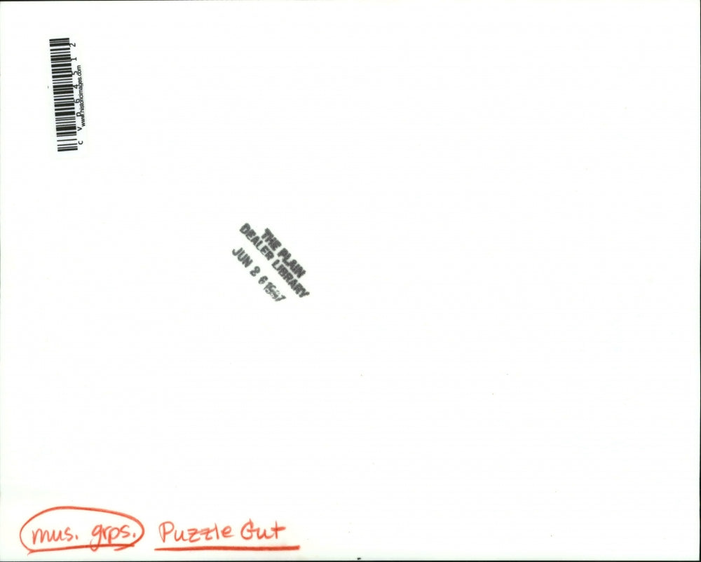 1997 Press Photo Joe Shapiro Lance Bulen and Pat Fontaine of Puzzle Gut