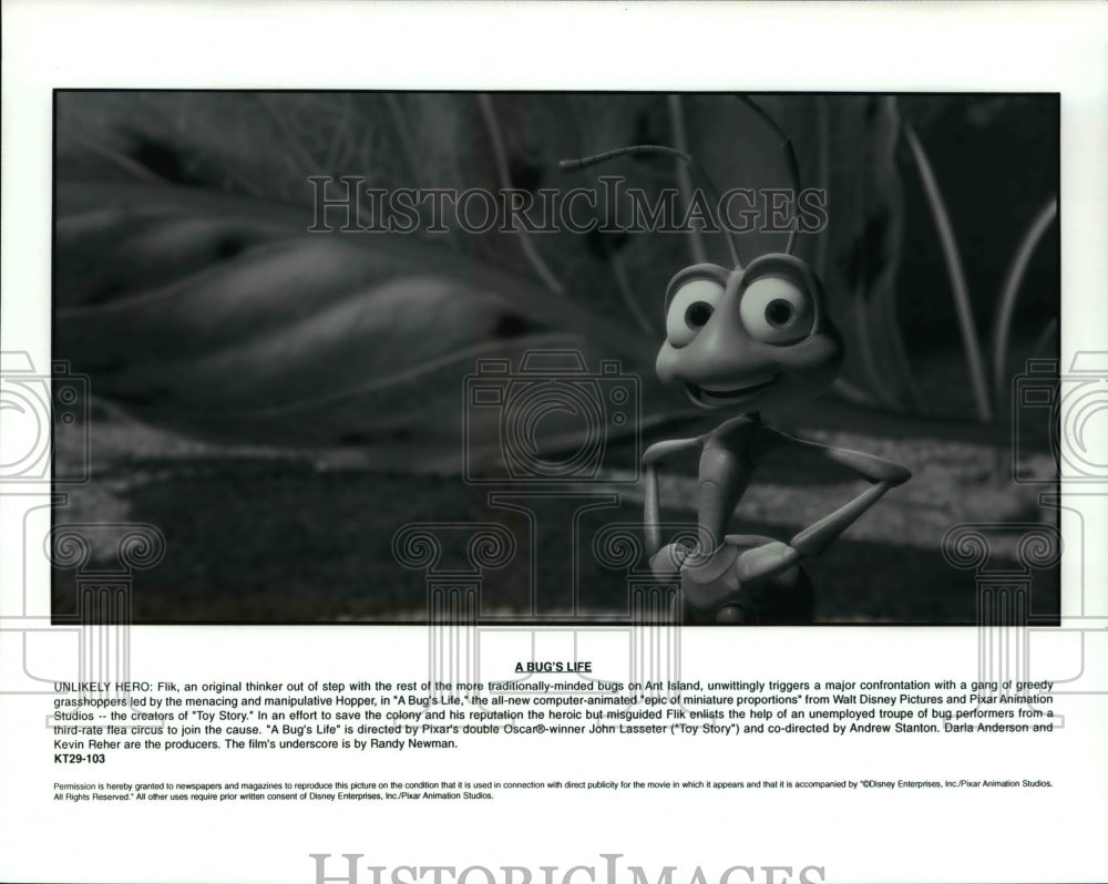 1998 Press Photo Scene from A Bug&#39;s Life - cvp64603- Historic Images