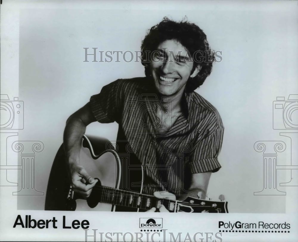 1983 Press Photo Musician Albert Lee - cvp64776- Historic Images