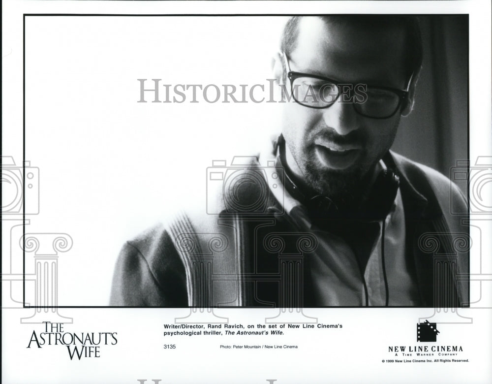 1999 Press Photo Writer/Director Rand Ravich of The Astronaut&#39;s Wife- Historic Images