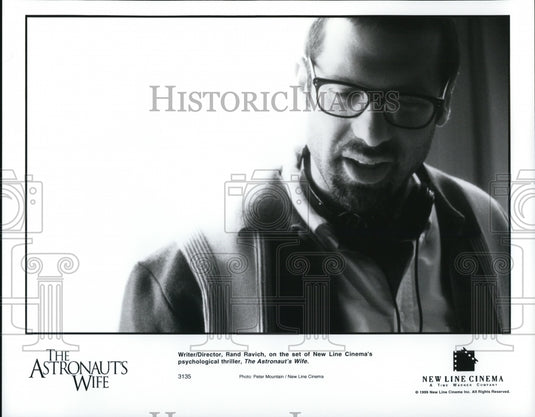 1999 Press Photo Writer/Director Rand Ravich of The Astronaut's Wife- Historic Images