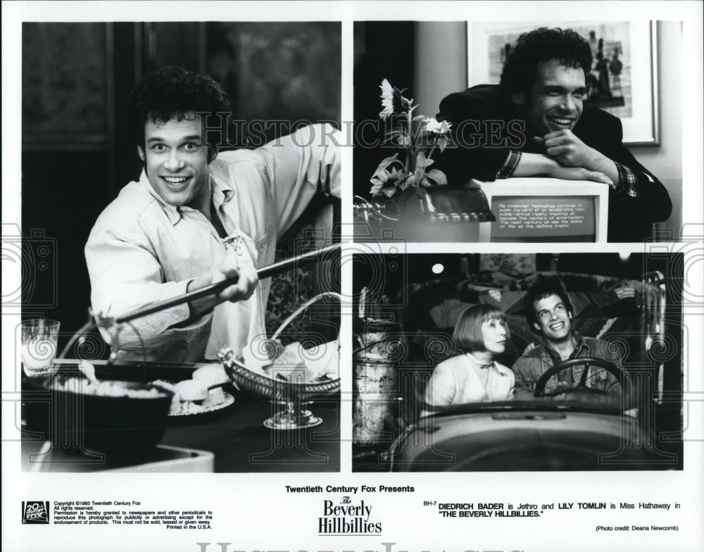 1994 Press Photo The Beverly Hillbillies Diedrich Bader Lily Tomlin - cvp65265- Historic Images