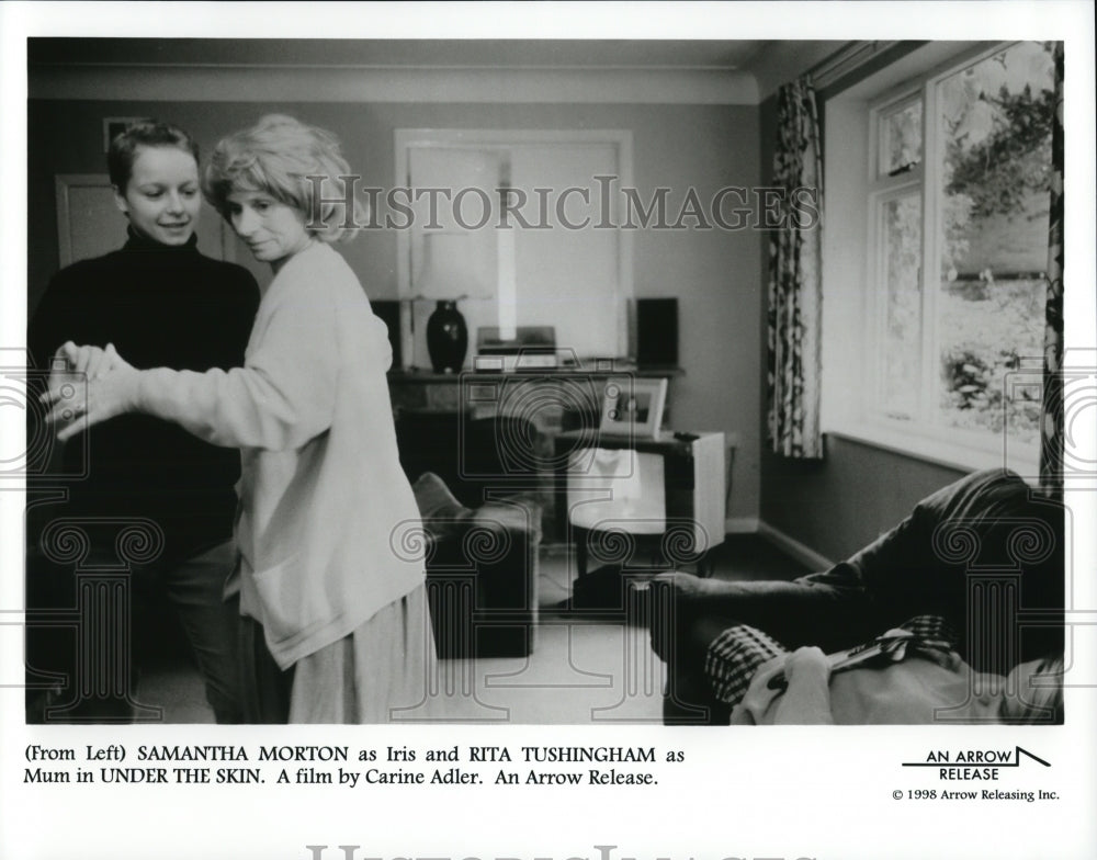 1998 Press Photo Samantha Morton and Rita Tushingham star in Under the Skin