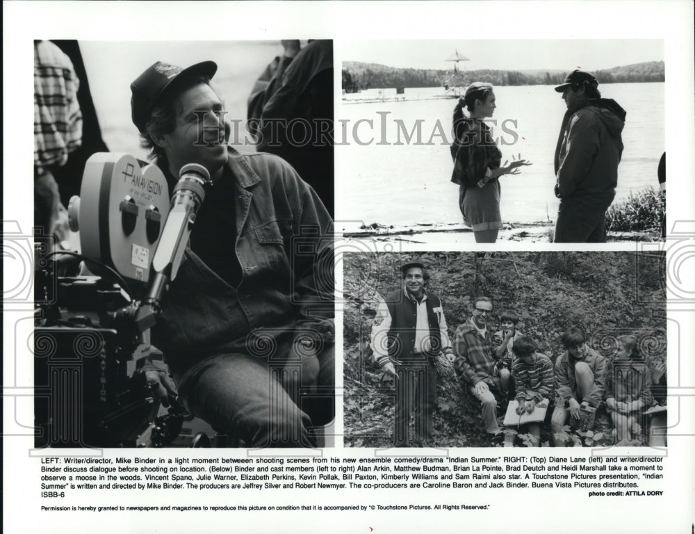 1994 Press Photo Indian Summer Director Mike Binder - cvp66304- Historic Images