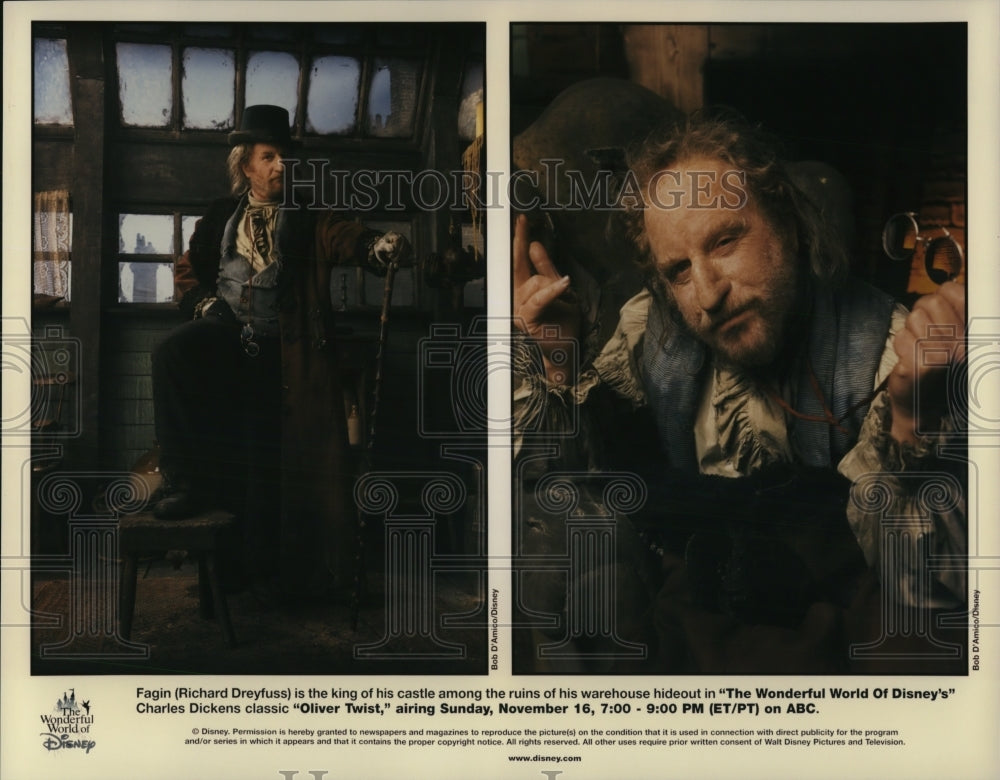 Press Photo Richard Dreyfuss in Oliver Twist - cvp66313- Historic Images