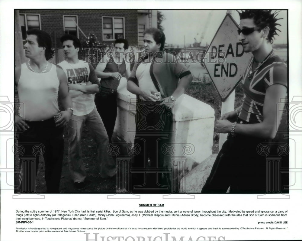 Press Photo John Leguizamo Al Palagonia Ken Garito Michael Rispoli Adrien Brody- Historic Images