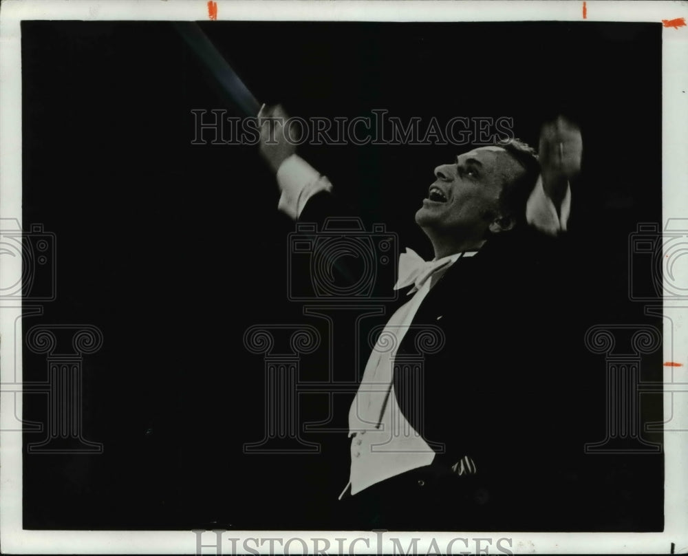 1978 Press Photo Music Director The Cleveland Orchestra - cvp66407- Historic Images