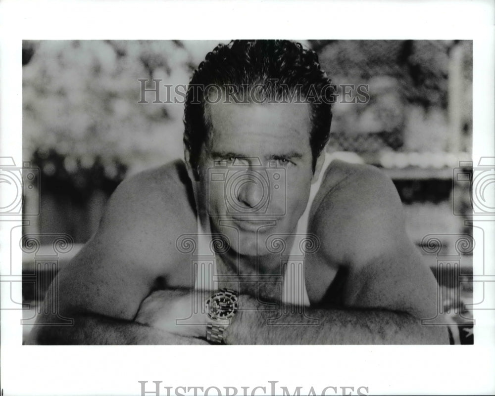 Press Photo Jack Scalia American Actor known for Dallas and Pointman TV shows- Historic Images