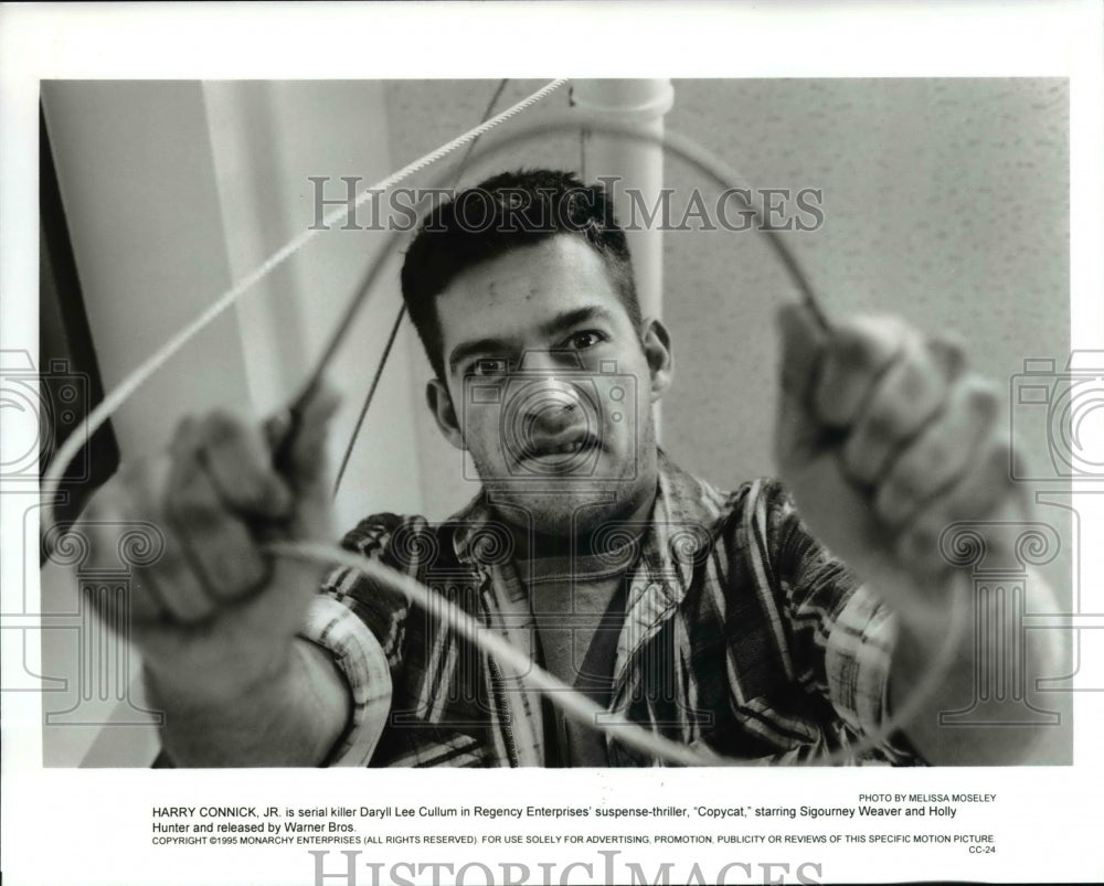 1996 Press Photo Harry Connick Jr. stars as Daryl Lee Cullum in Copycat