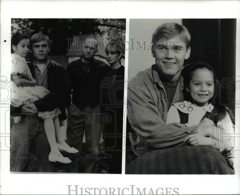 Press Photo Ashley Malinger, Rick Schroder in To My Daughter With Love- Historic Images