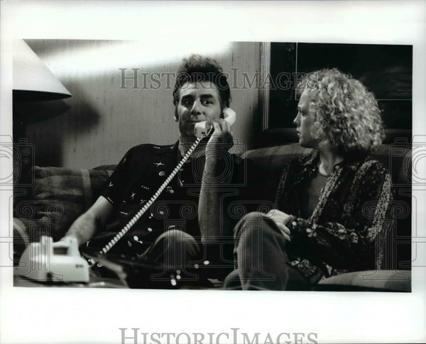 1994 Press Photo Michael Richards, Kelly Coffield in Seinfeld ...