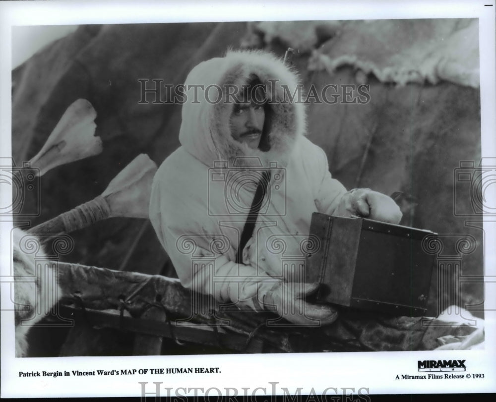 1993 Press Photo Patrick Bergin in Map Of The Human Heart - cvp67053- Historic Images