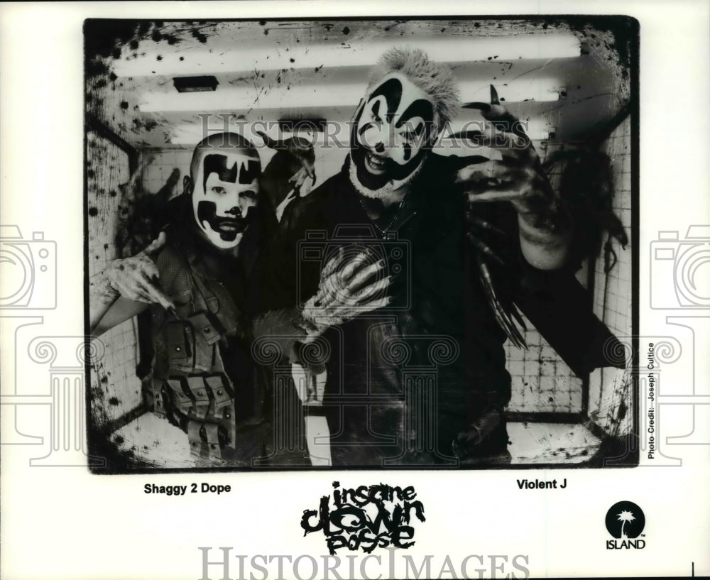 Press Photo Musical Group Isane Clown Posse - cvp67112- Historic Images