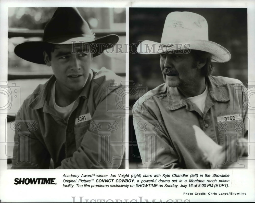 1995 Press Photo TV Program Convict Cowboy - cvp67191