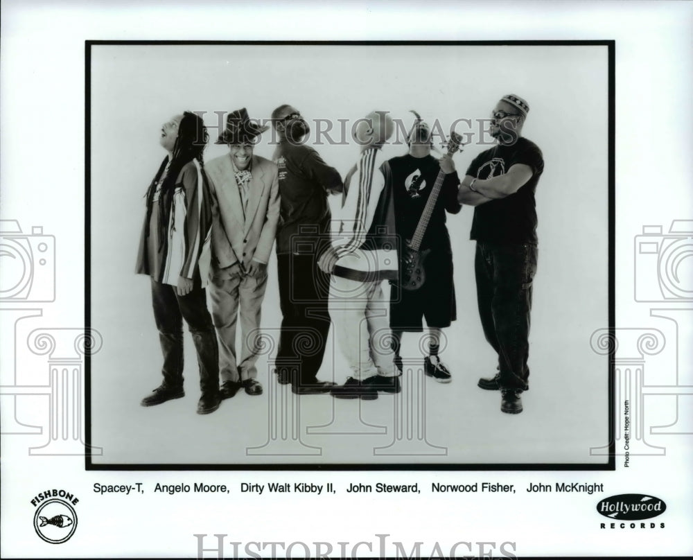Press Photo Spacey-T Angelo Moore Dirty Walt Kibby John Steward Norwood Fisher- Historic Images