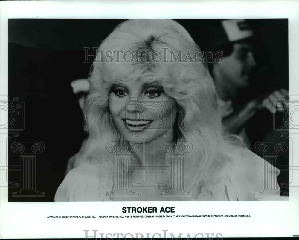 1991 Press Photo Loni Anderson in Stroker Ace - cvp67299- Historic Images