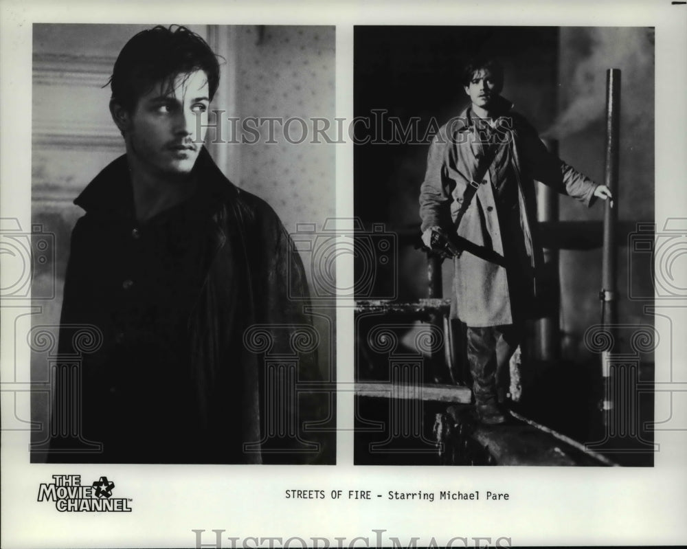 1984 Press Photo Michael Pare in Streets of Fire - cvp67309- Historic Images