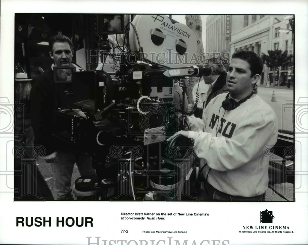 1998 Press Photo Director Brett Ratner of Rush Hour - cvp67389- Historic Images