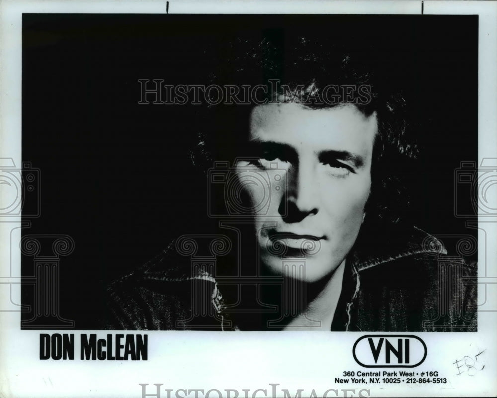 1987 Press Photo Don McLean - cvp67551- Historic Images