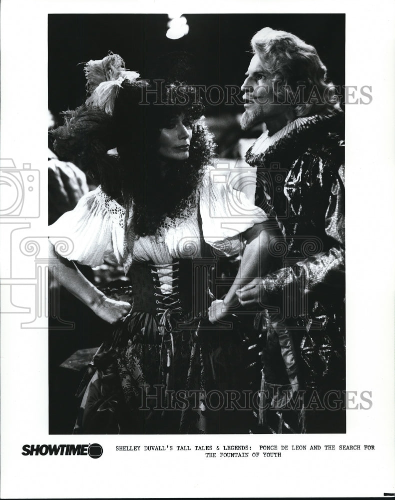 Press Photo Shelley Duvall&#39;s Tall Tales and Legends Ponce de Leon - cvp67889- Historic Images