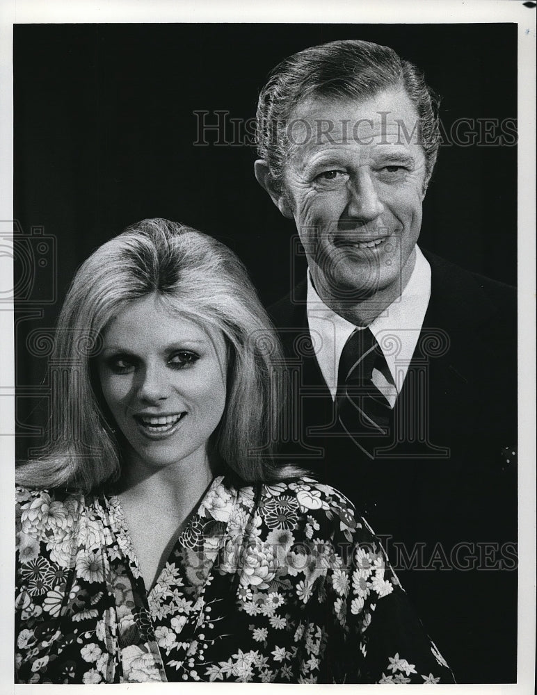 1977 Press Photo Birgitta Tolksdorf, Michael Allison in Love Of Life- Historic Images