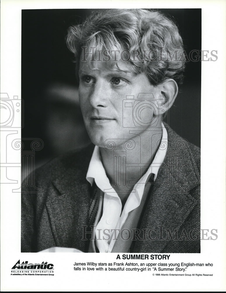1988 Press Photo James Wilby in A Summer Story - cvp67937- Historic Images