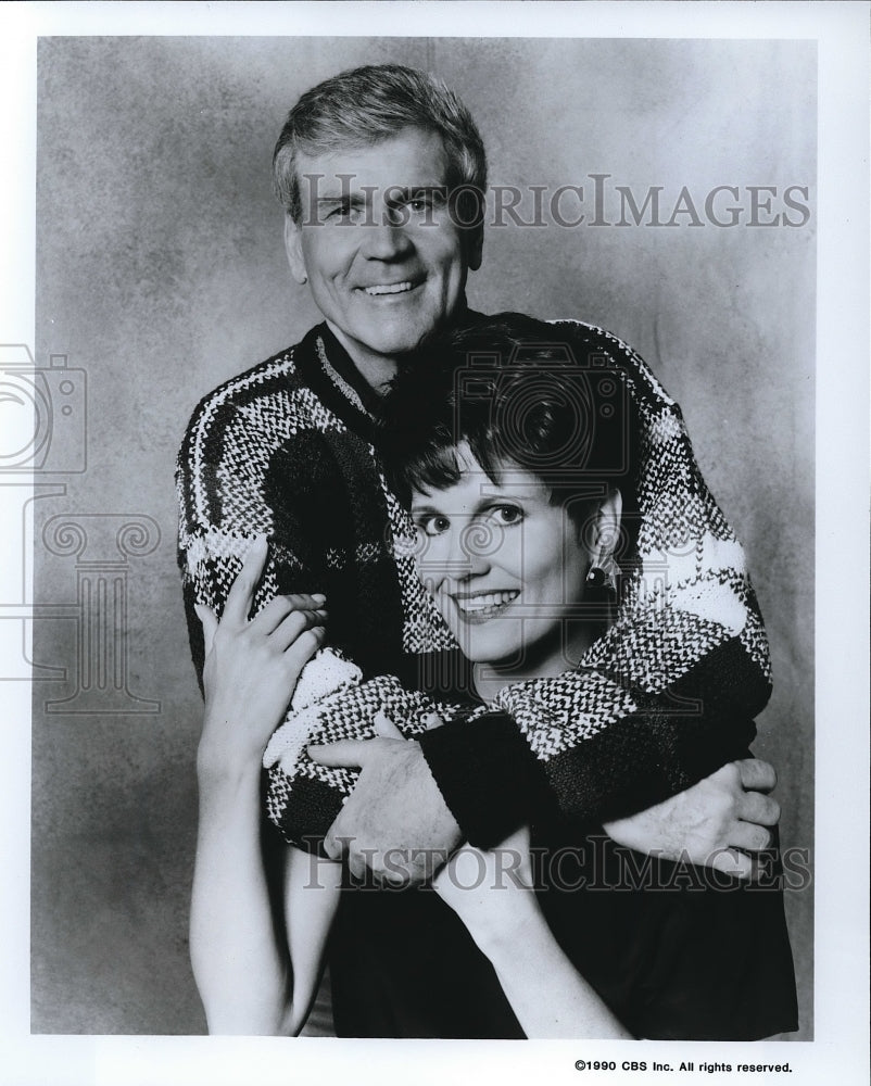 1990 Press Photo Don Murray, Lucie Arnaz in Sons and Daughters - cvp67942- Historic Images