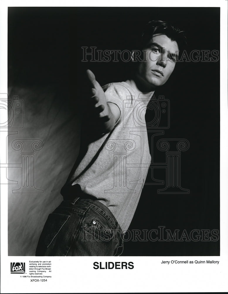 1996 Press Photo Jerry O'Connell as Quinn Mallory in Sliders - cvp68055- Historic Images