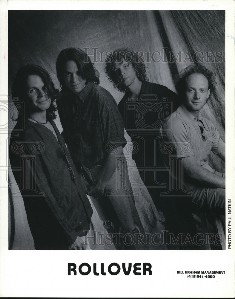 1996 Press Photo Rollover musical group band - cvp68106- Historic Images