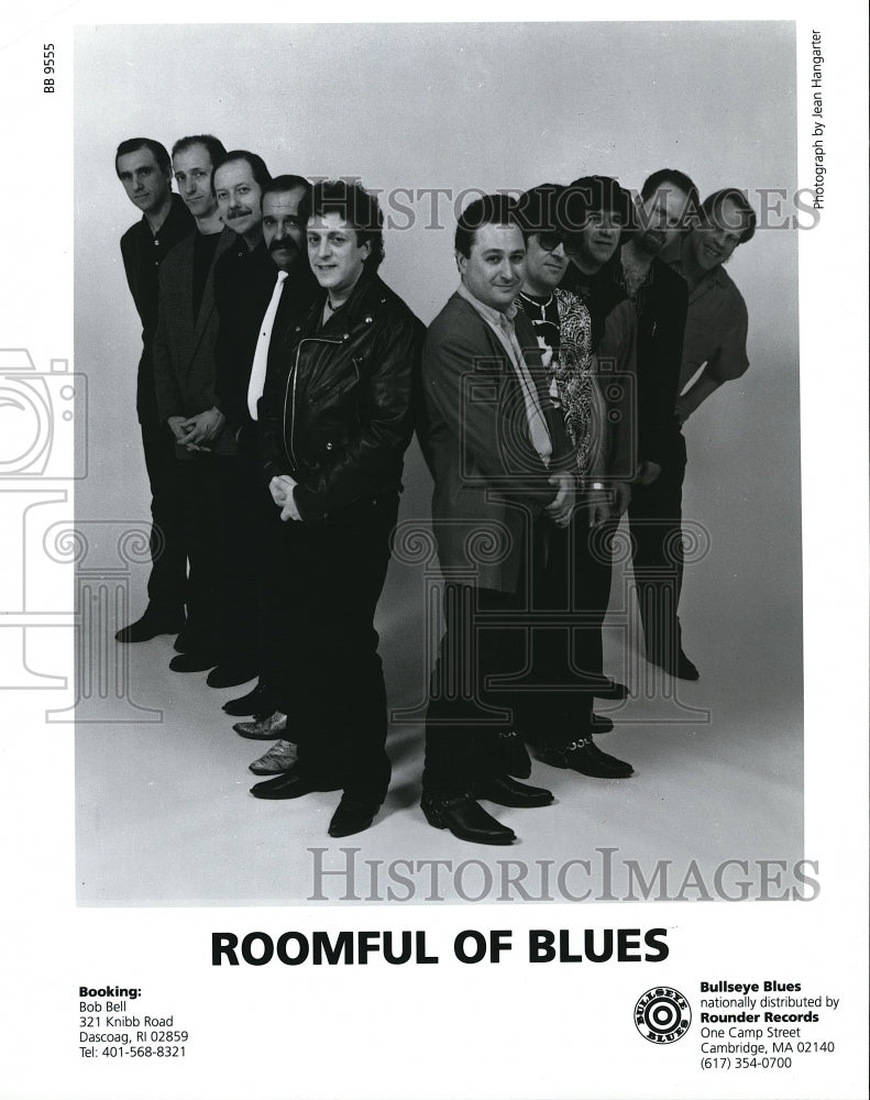 1995 Press Photo Roomful of Blues Jazz Musicians Ensemble - cvp68144- Historic Images