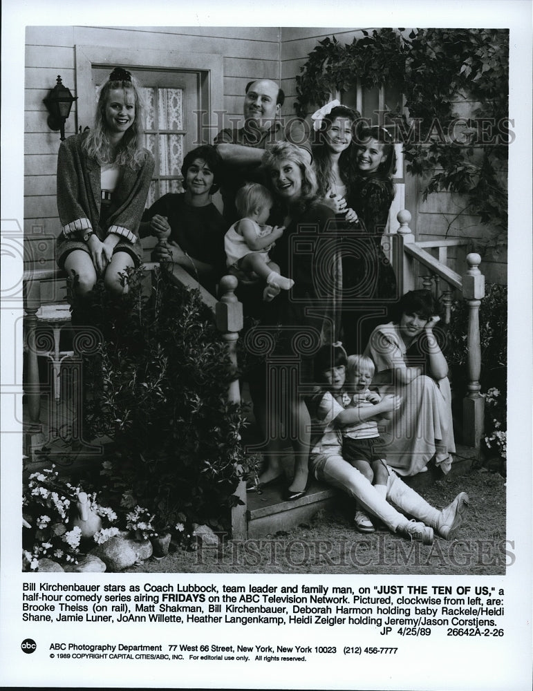 1989 Press Photo Bill Kirchenbauer Deborah Harmon Matt Shakman Heidi Zeigler- Historic Images