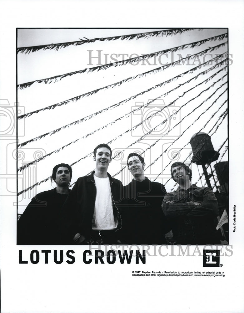 1997 Press Photo Jimi Shields and Lotus Crown Band