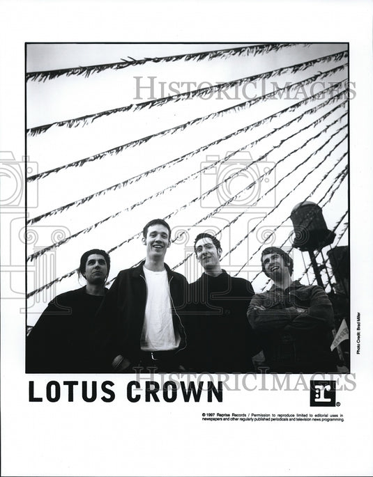 1997 Press Photo Jimi Shields and Lotus Crown Band
