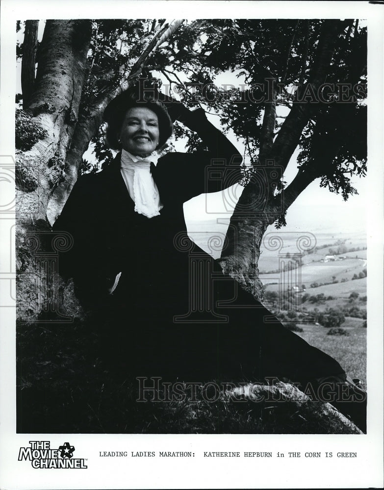 1987 Press Photo Katherine Hepburn stars in The Corn is Green - cvp68502- Historic Images