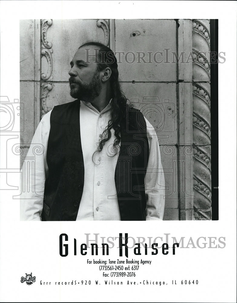 Press Photo Glann Kaiser Music Artist- Historic Images