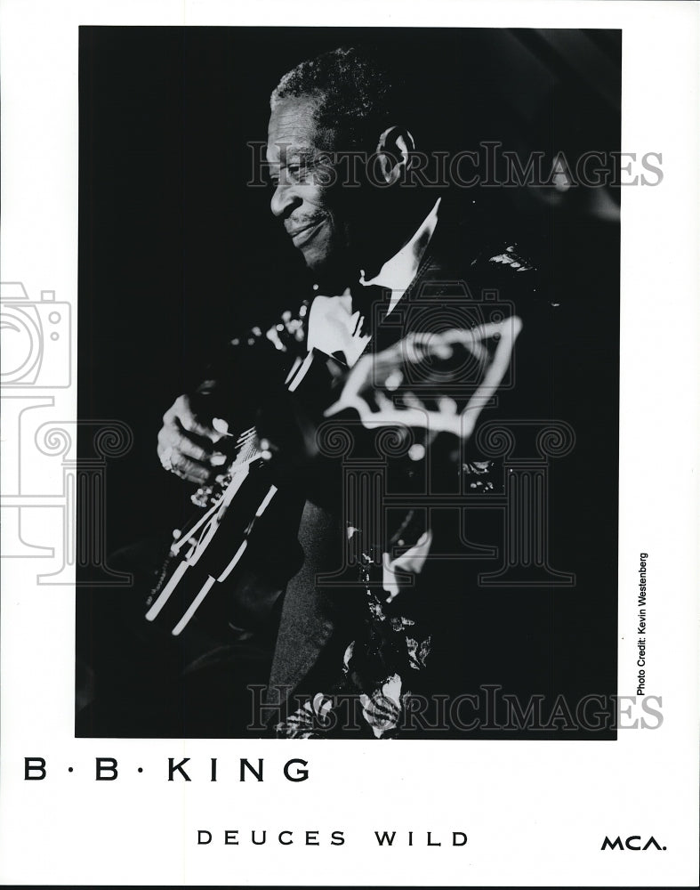 Press Photo BB KIng Musician - cvp69072- Historic Images