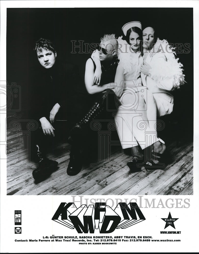 Press Photo Musical Group KMFDM - cvp69079- Historic Images