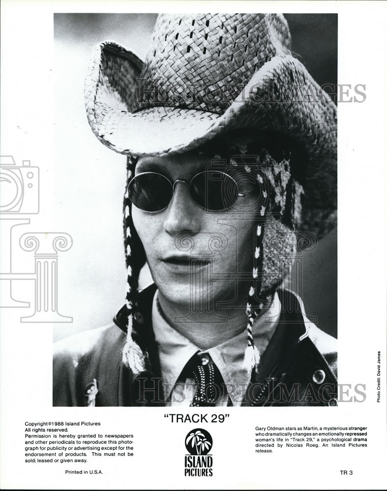 1988 Press Photo Track 29 Gary Oldman - cvp69152- Historic Images