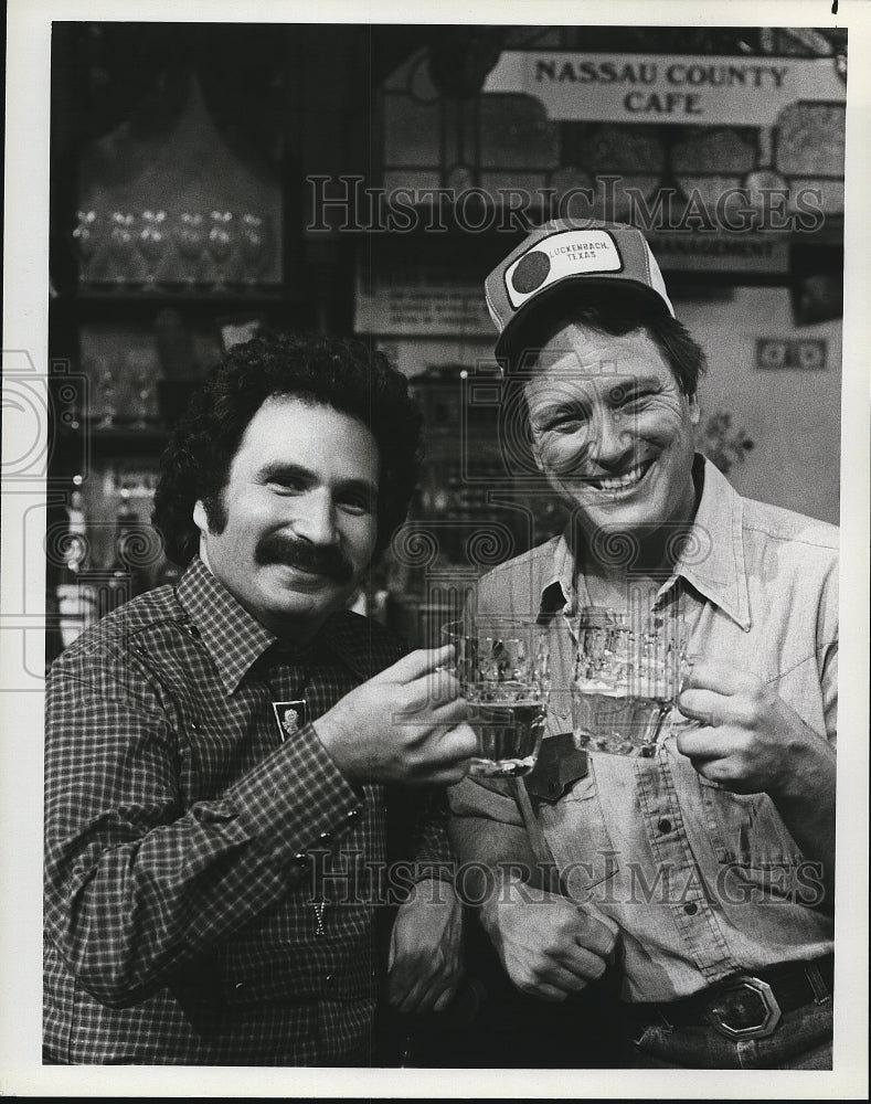 1981 Press Photo NBC presents Gabe Kaplan and Guich Koock in Lewis & Clark- Historic Images