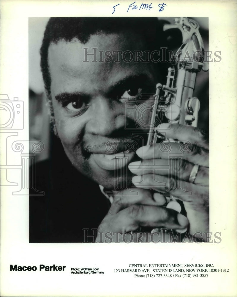 Press Photo Maceo Parker- Historic Images